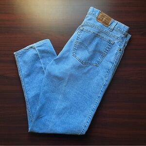Vintage 90s Levis 540 Jeans Mens 40x32 Flex Brown Tab